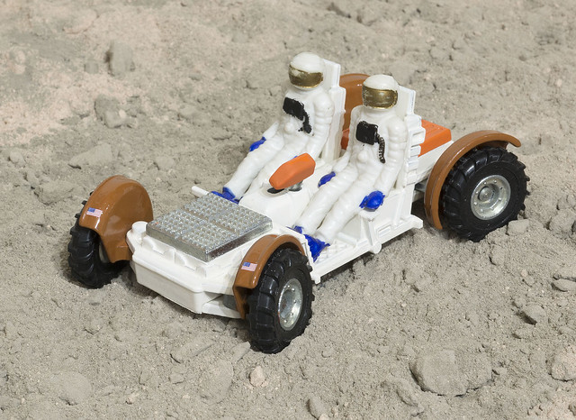 Dinky Toys NASA Lunar Roving Module On The Moon