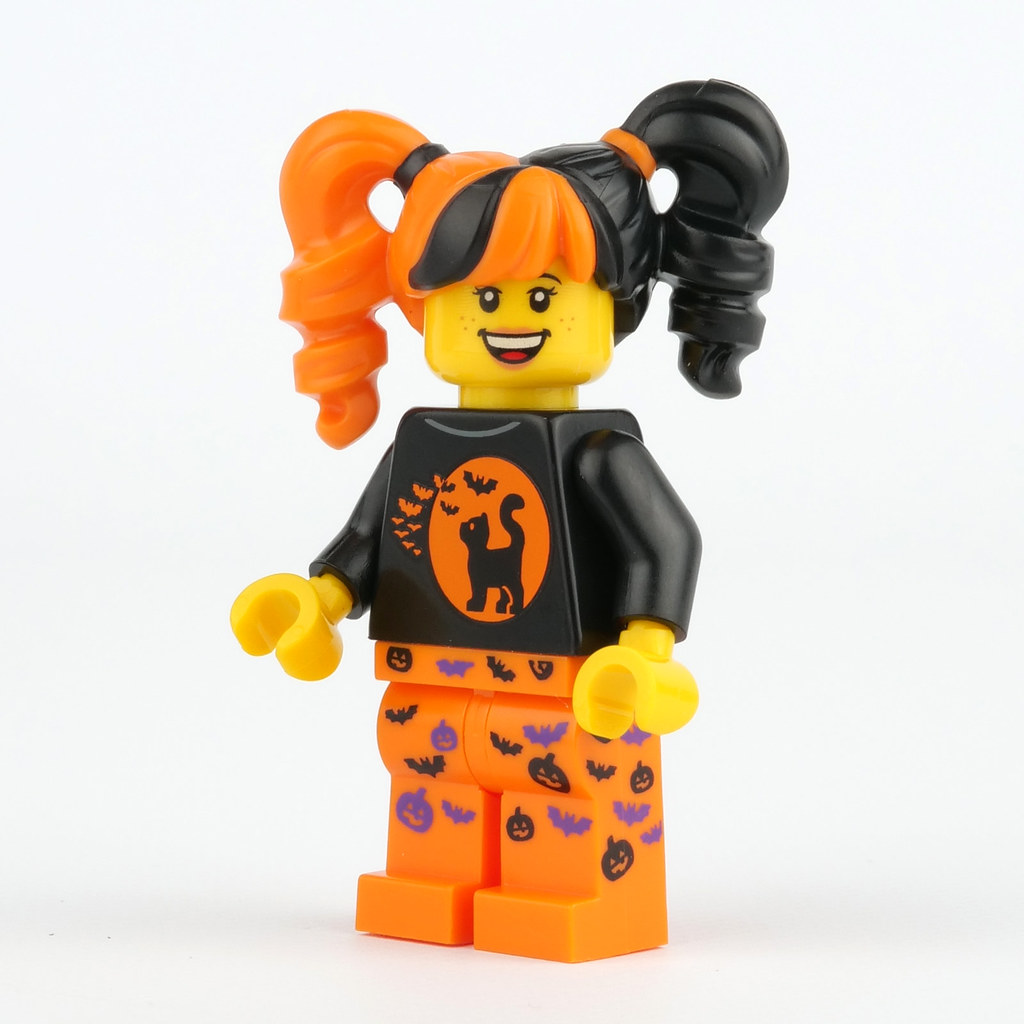 Lego® Minifigur Brick Kostüm Mädchen Build a Minifigure BaM Birthday Party NEU 