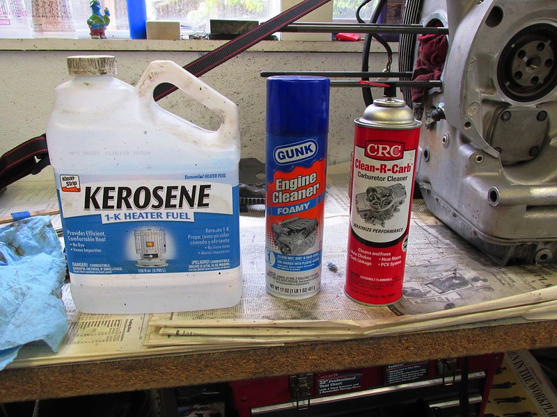 Solvents I Use to Clean Bell Housing Until It Shines