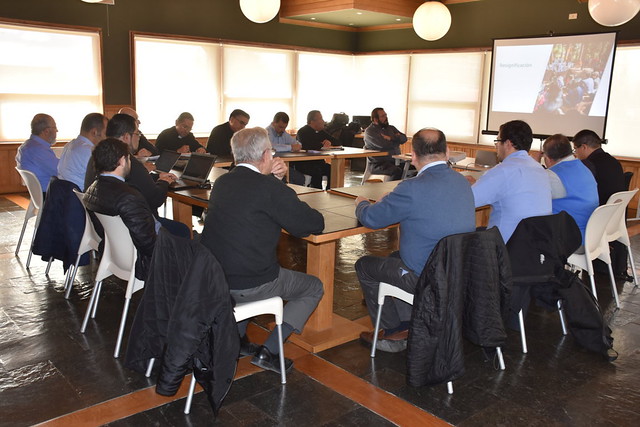 Reunión de directores salesianos en Pto Natales