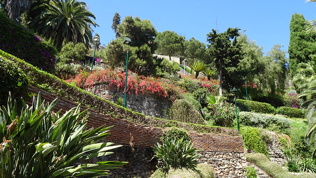 Jardines de Puerta Oscura, Málaga, Costa del Sol, Andalusia, Spain