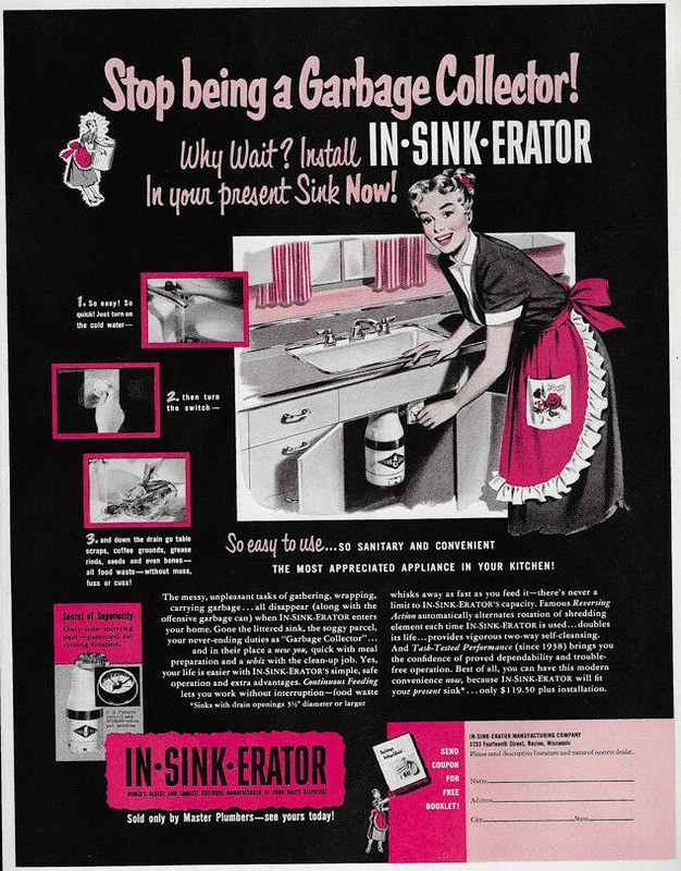 In-Sink-Erator 1951