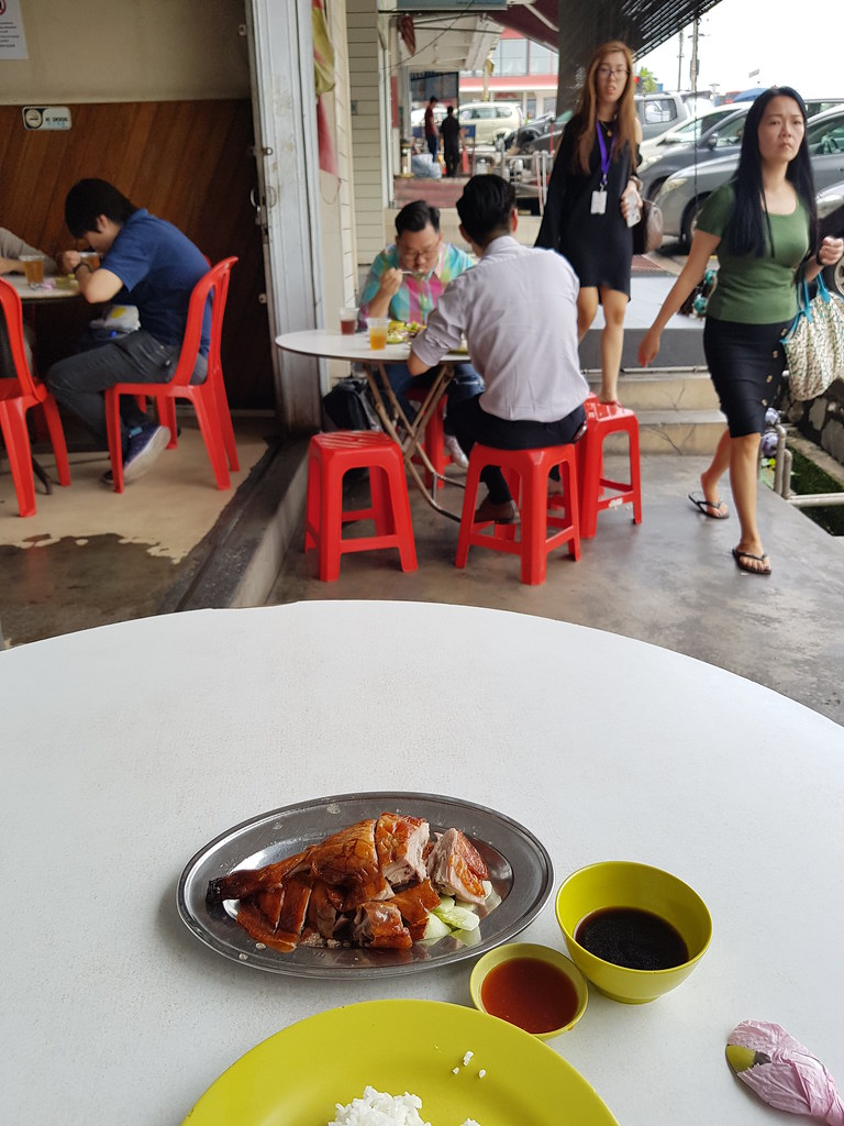 1/4 烧鸭腿肉饭 Roast Duck Rice rm$20.80 @ 日昇茶室 Restoran Sunrise PJ Seapark