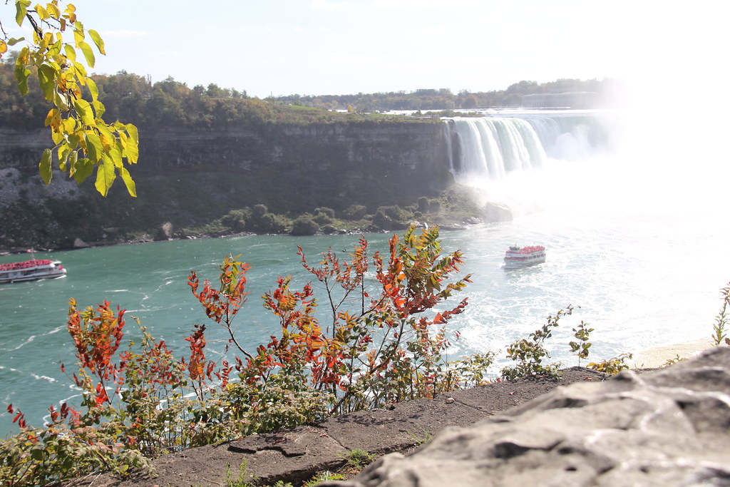 Fall at Niagara Falls
