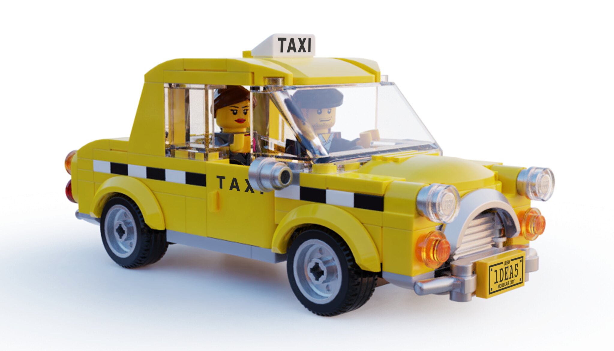 lego taxi moc