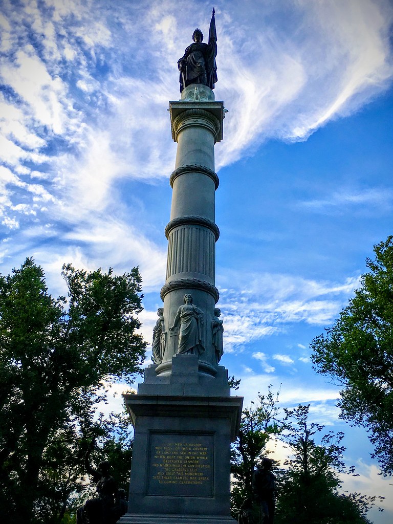 Boston’s Soldiers and Sailors Monument, built 1877