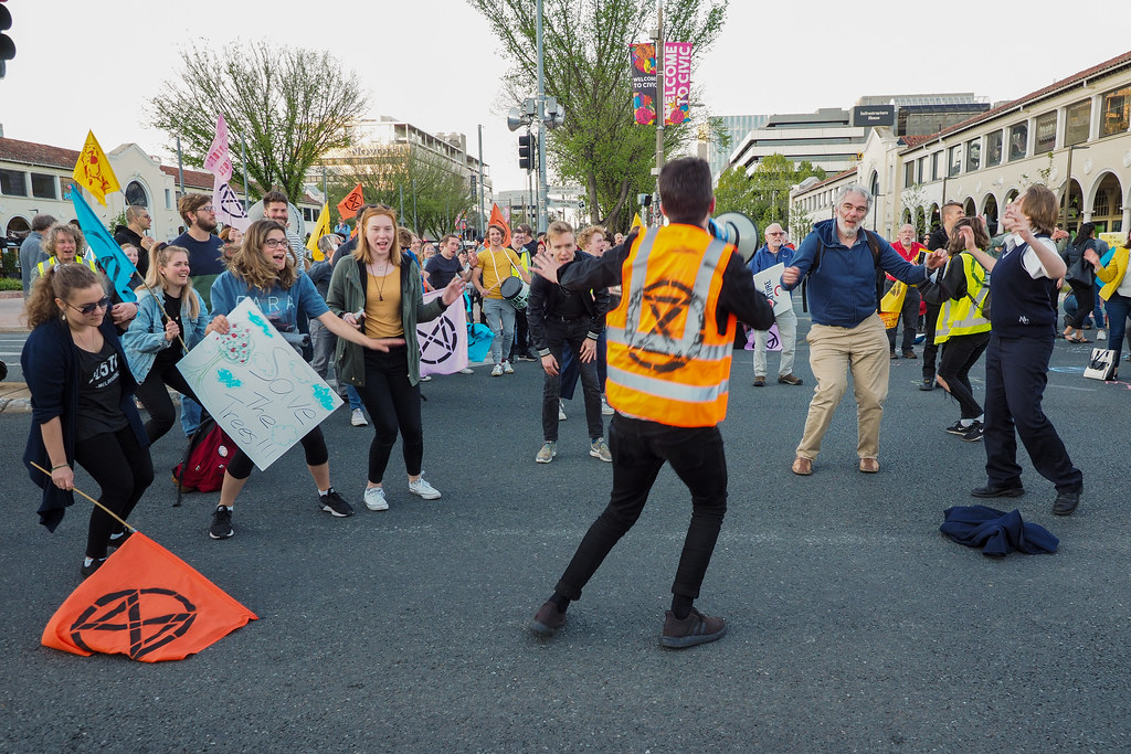 ACT Students and youth swarm the city-180956