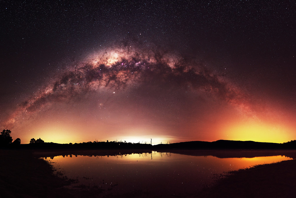 Milky Way at Harvey Dam, Western Australia