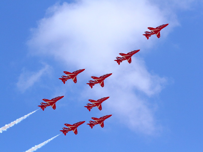 IMG_6664 RAF Red Arrows "Concorde"