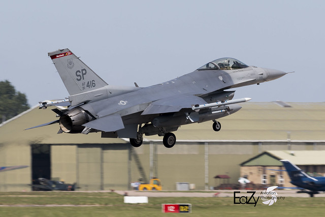 91-0416 United States Air Force General Dynamics F-16CM Fighting Falcon