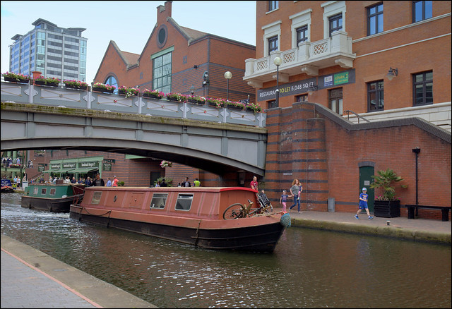 Birmingham Canal barge