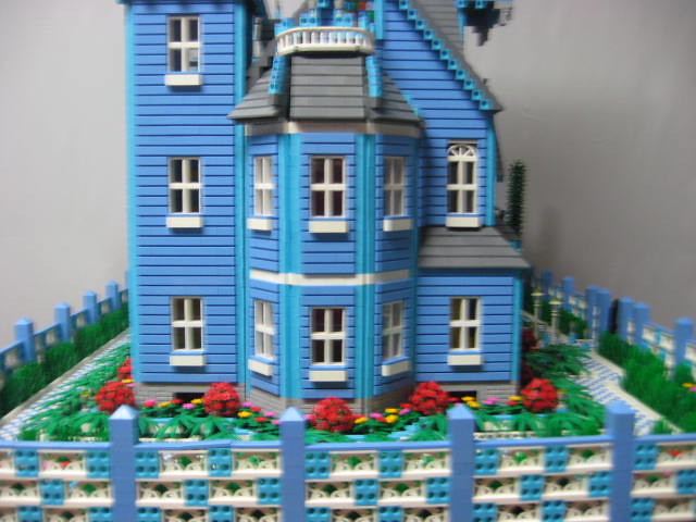 Blue Victorian Mansion