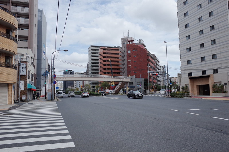 62偽 東京いい道 しぶい道 亀戸中央通り 水神通り京葉道路を横切る