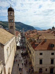 Dubrovnik Old Town - City Wall walk, Stradun