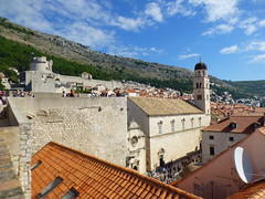 Dubrovnik Old Town - City Wall walk, Franciscan Friary (2)