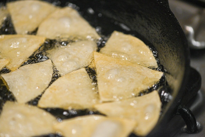 Charred Corn & Green Chili Queso