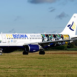 E7-FBA - Airbus A319-100 - FlyBosnia (Arajevo, European Youth Olympic Festival cs)