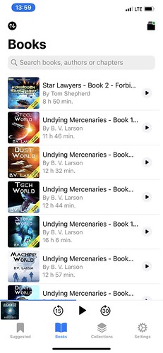 Audiobook Library
