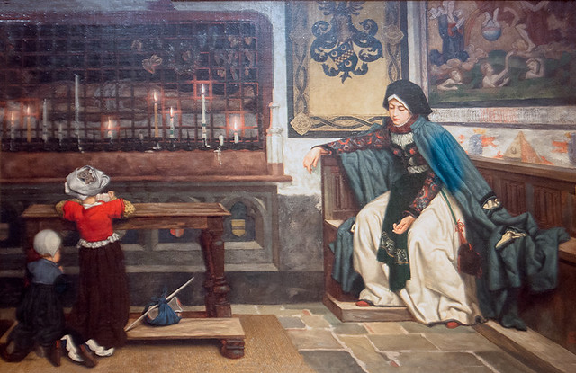 'Marguerite in Church' by James Tissot