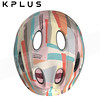 478-087 KPLUS安全帽K系列兒童休閒PUZZLE Talent彩色版-淺黃XS(47-52cm225g) (K-K001-PY-XS)(含調整鈕LED警示燈)
