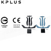 478-085 KPLUS安全帽K系列兒童休閒PUZZLE Brave彩色版-紫黃XS(47-52cm225g) (K-K001-PP-XS)(含調整鈕LED警示燈)