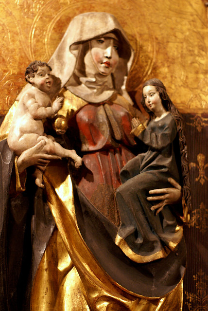 Flügelaltar, Anna Selbdritt (Winged altar, Virgin and Child with Saint Anne)