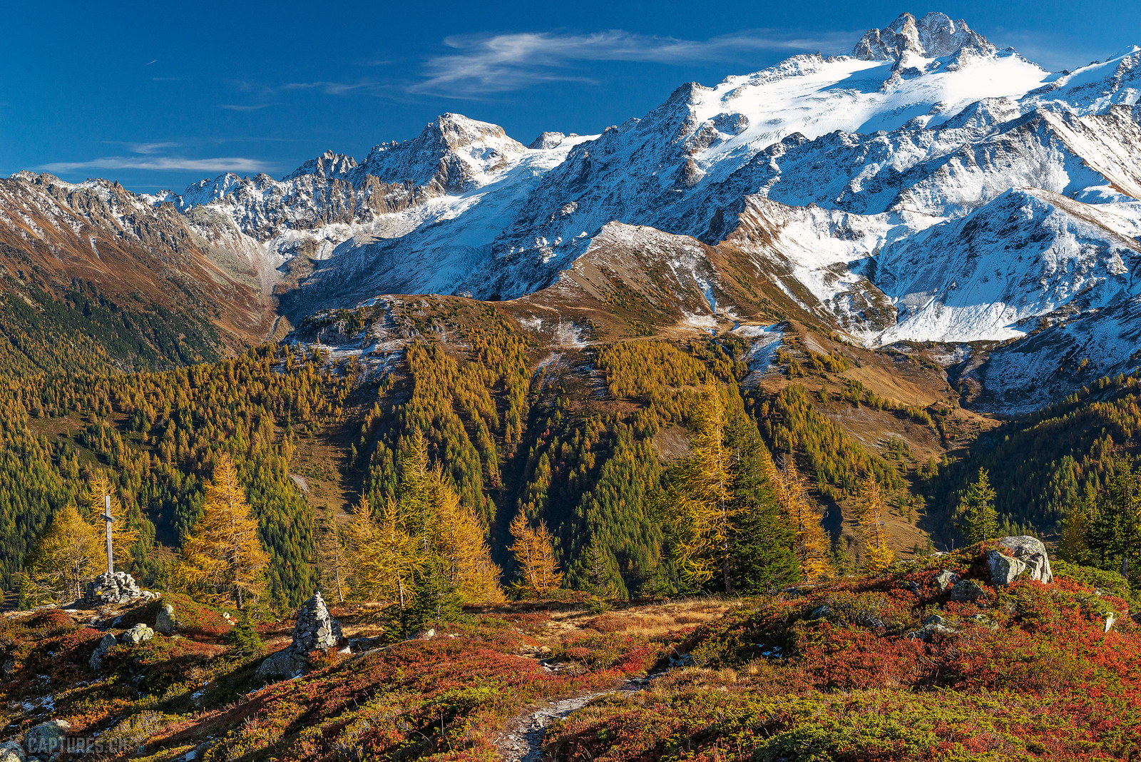 Colors of the fall season - Lac dÉmosson