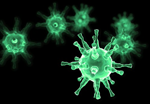 Virus Zoom In Virus - Zoom -gruen | Christoph Scholz | Flickr