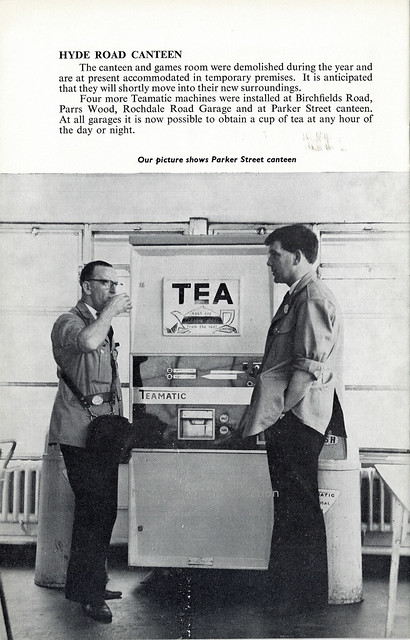 Manchester Corporation Transport Department - Information Leaflet to Staff, 1964 - Teamatic machines