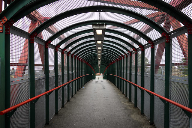 Bridge over Central Line between Leyton & Leytonsone