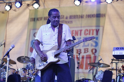 Kenny Neal at Crescent City Blues & BBQ Fest - 10.19.19. Photo by Michele Goldfarb.8