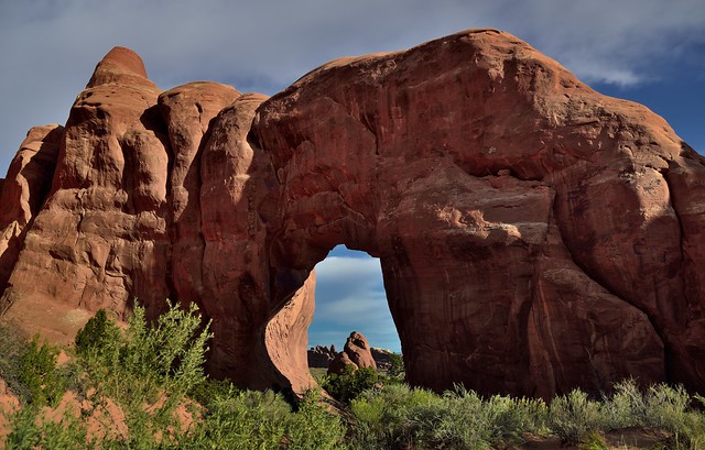 A Setting for the Pine Tree Arch (Arches National Park)