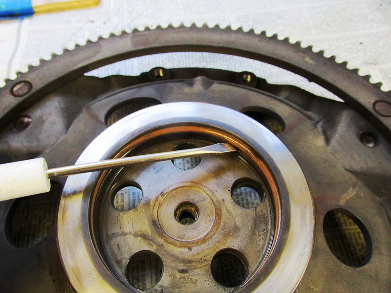 Removing Flywheel Hub O-ring
