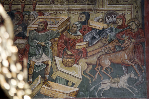 northmacedonia lesnovo monastery church fresco archangelmichael saintgabrieloflesnovo 14thcentury
