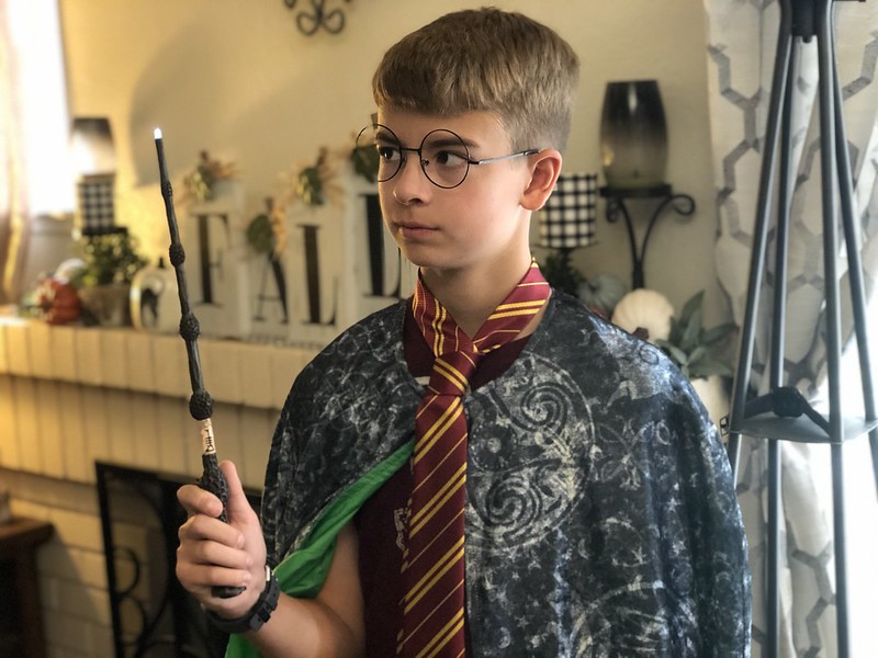 harry potter is ready for halloween