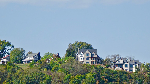 Houses on a hill