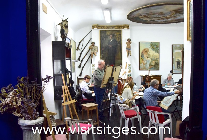 Puertas abiertas Cercle Artístic de Sitges – Día del Artista Sitges 2022