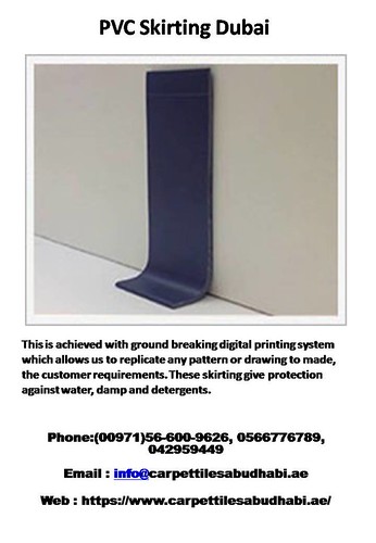 pvc skirting abu dhabi | by yadavsachin50