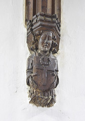 Angel with Passion Shield, St Matthew's, Ipswich