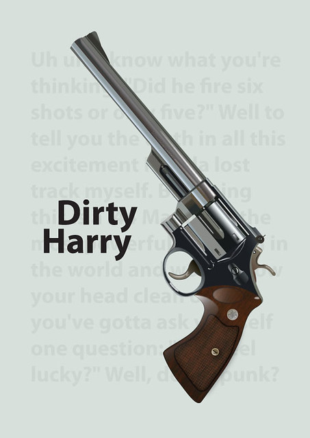 Dirty Harry - Alternative Movie Poster