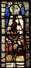 St Mary Cleophas with the head of a bishop and the young St Simon, St Jude, St Philip and St James the Less (15th Century)
