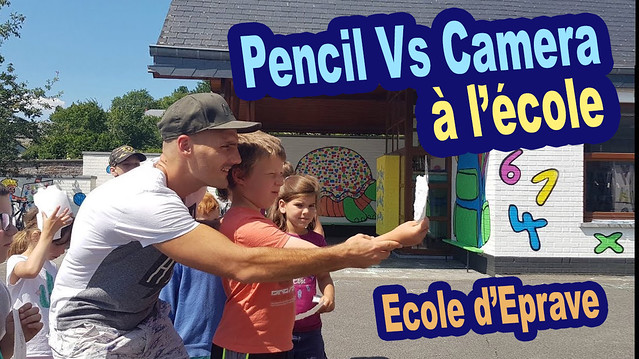 Ateliers pédagogiques Pencil Vs Camera par Ben Heine en milieu scolaire - ASBL CulturArt