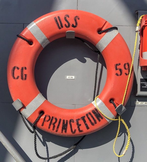 USS Princeton (CG-59) Life Preserver