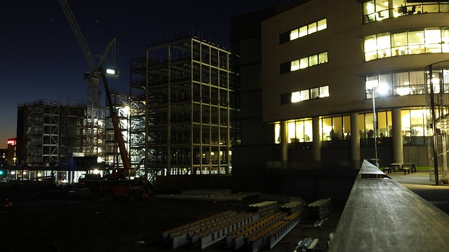 Construction at Night