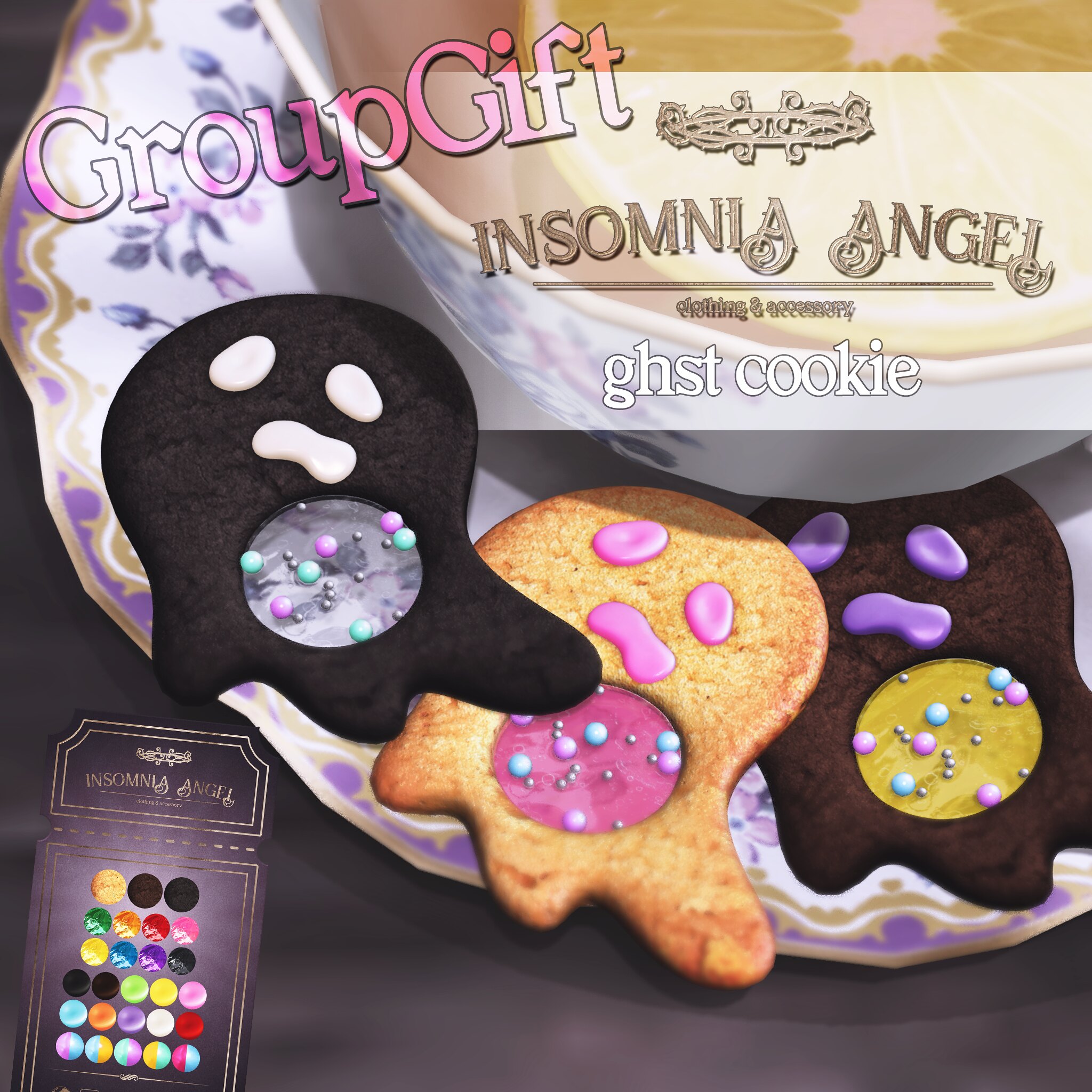 GIFT / Insomnia Angel . ghst cookie