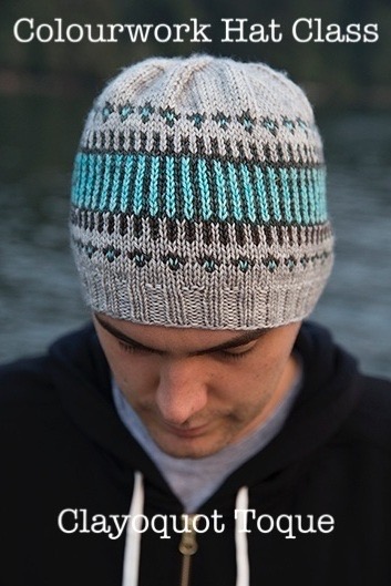 Sign up for the Colourwork Hat Class - We’ll make tincanknits Clayoquot Toque