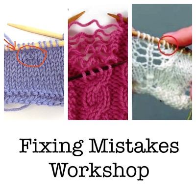 Register for our Fixing Mistakes Workshop!