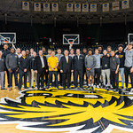 Secretary Pompeo Meets With Wichita State Basketball Coaches and Players Secretary of State Michael R. Pompeo meets with coaches and players of the men’s basketball team at Wichita State University in Wichita, Kansas, on October 25, 2019. [State Department photo by Ron Przysucha/ Public Domain]