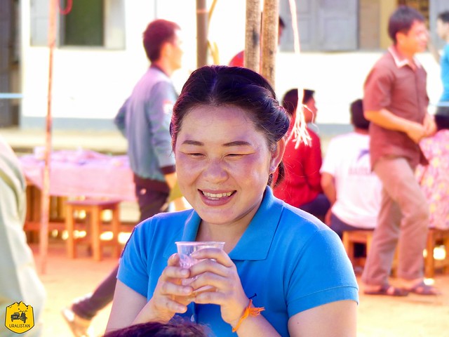 Primary school teacher, Special day in our favourite village in Laos - october 2019