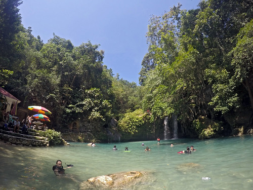kawasan cebu island philippines filipino asia nature landscape adventure travel tourism waterfall falls swimming panasonic
